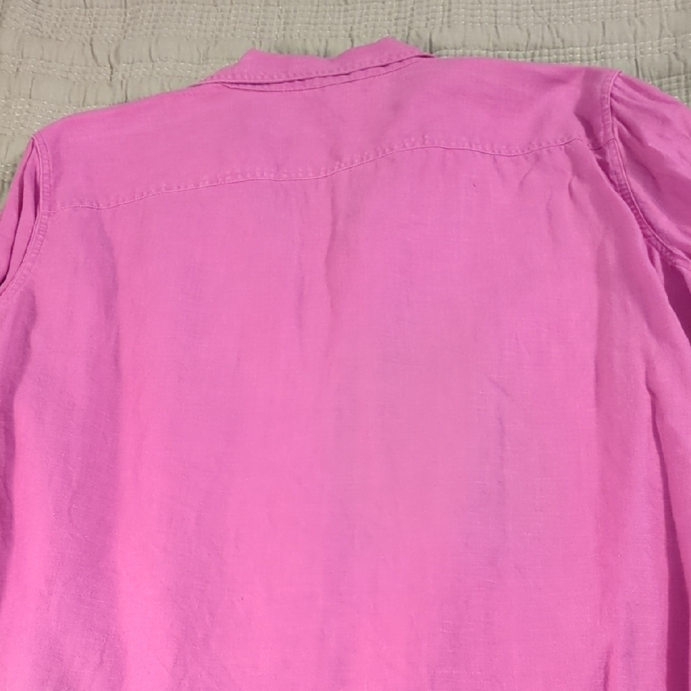 Purple Button-Up Shirt - Picture 4 of 5